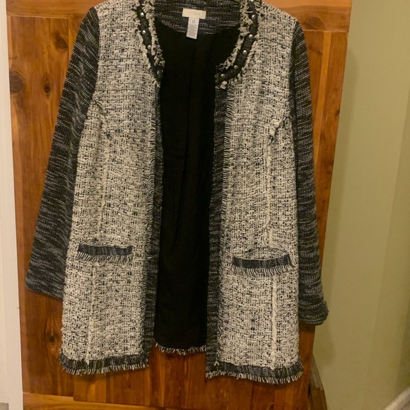 Chico’s Tweed Jacket - Picture 9 of 11